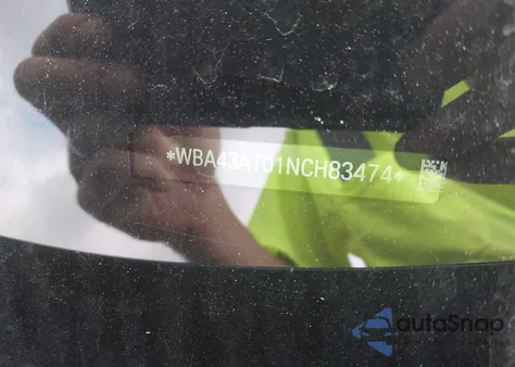 2022 BMW 430Xi из США, поврежденный, VIN WBA43AT01NCH83474